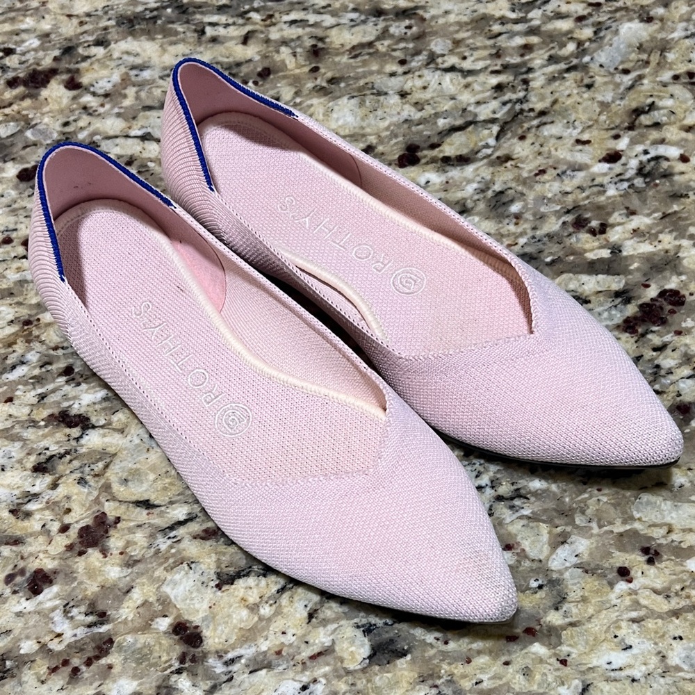 Rothy's Light Pink Women's Flats